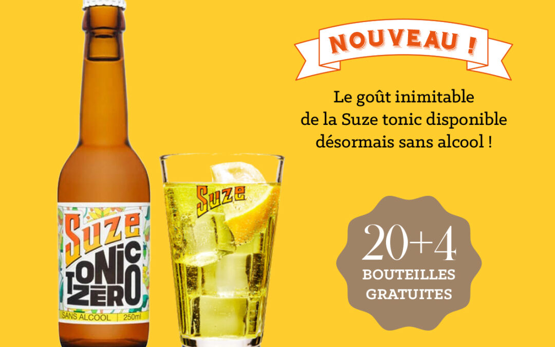 Dry January : La Suze Tonic sans alcool !