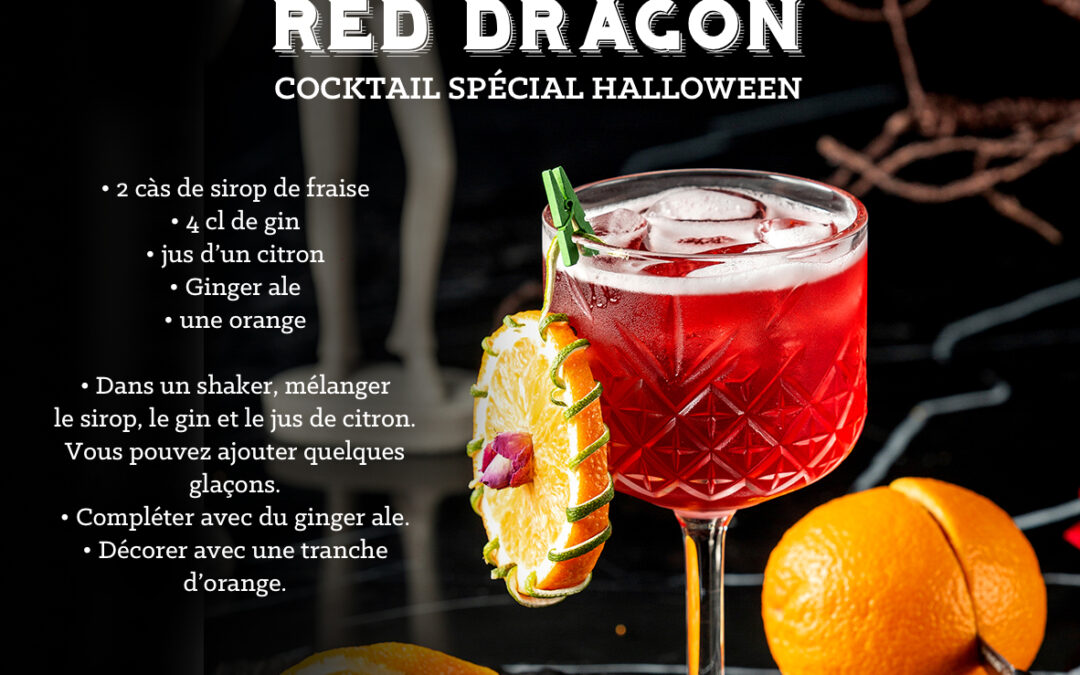Le Cocktail Spécial Halloween : Le Red Dragon !